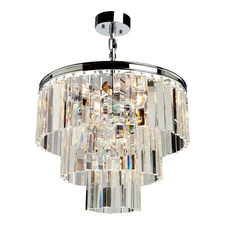 Artcraft El Dorado 6 Light Chrome Chandelier AC10409CH